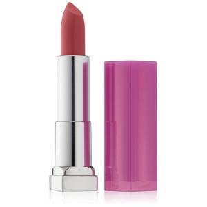 Maybelline Color Sensational Lipstick, Lip Makeup, Cream Finish, Hydrating Lipstick, Crazy for Coffee, Nude Pink ,1 Count(#BLUSHING BUD)