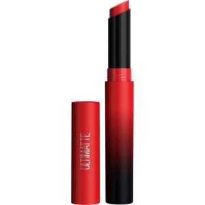 Maybelline Color Sensational Ultimatte Matte Lipstick, Non-Drying, Intense Color Pigment, More Taupe, Rose Nude, 1 Count(199 MORE RUBY)