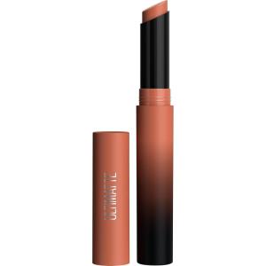 Maybelline Color Sensational Ultimatte Matte Lipstick, Non-Drying, Intense Color Pigment, More Taupe, Rose Nude, 1 Count(688 MORE SEPIA)