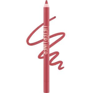 Maybelline Lifter Liner Lip Liner Pencil with Hyaluronic Acid, Cross the Line, 1 Count(Peaking)