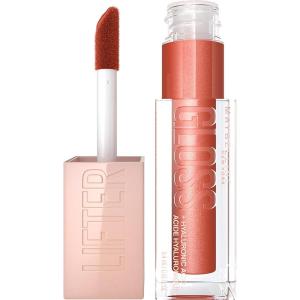 Maybelline New York Lifter Gloss Hydrating Lip Gloss with Hyaluronic Acid, Taffy, Sheer Berry, 1 Count(SAND)