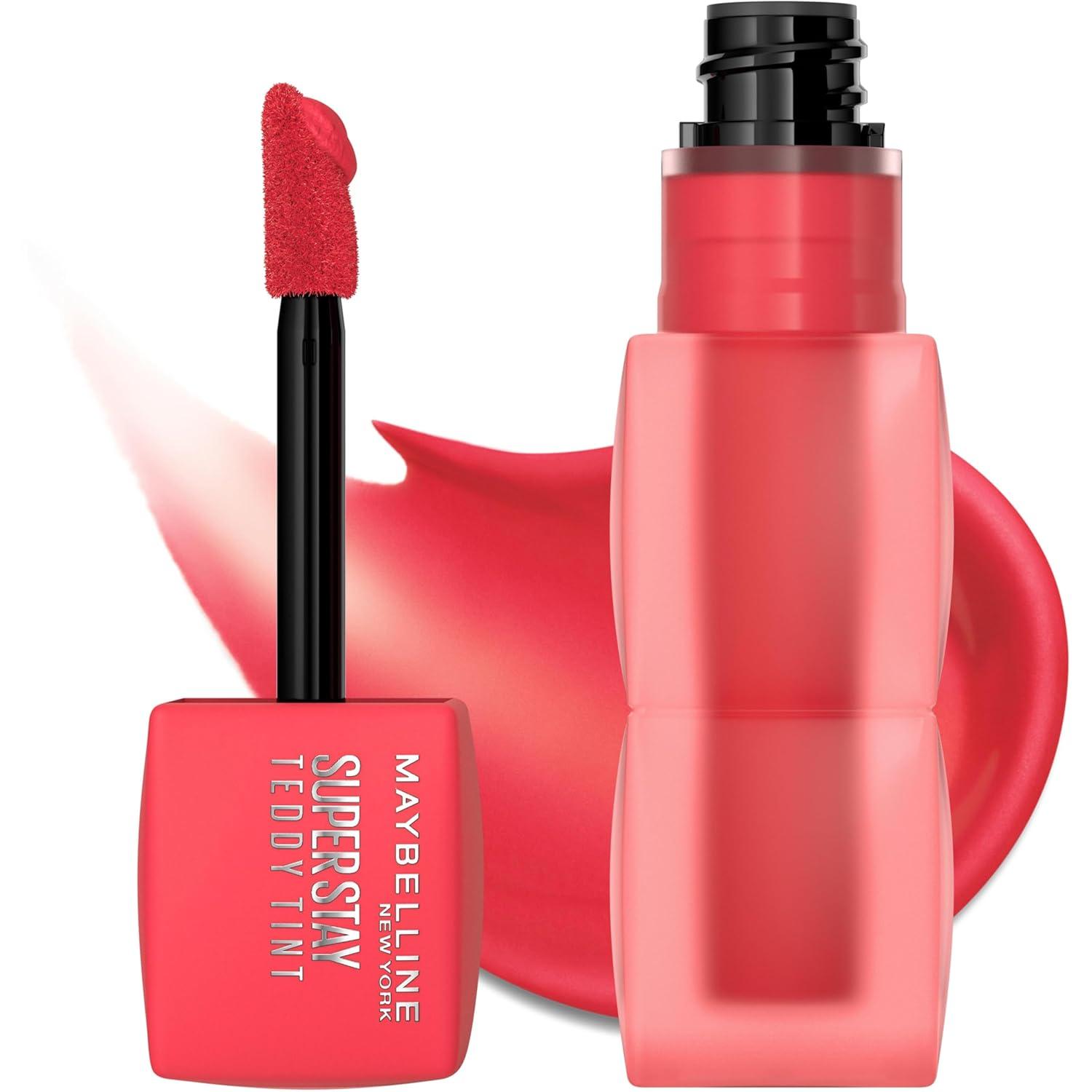 imageMAYBELLINE Super Stay Teddy Lip Tint Long Lasting Matte Lipstick for Up To 12HR Wear Endgame 1 CountJULY FOREVER