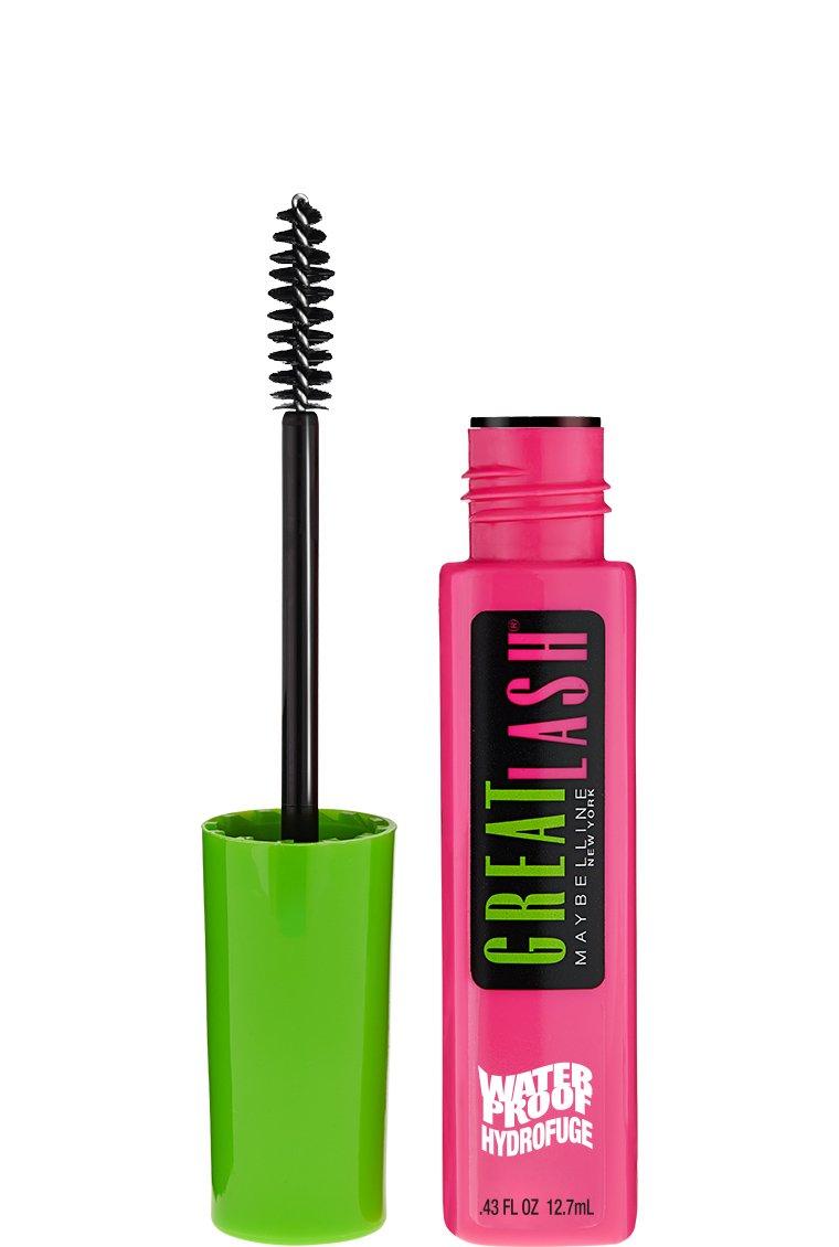 imageMaybelline Great Lash Washable Mascara Makeup Volumizing LashDoubling Formula That Conditions As It Thickens Blackest Black 1 CountWaterproof Brownish Black