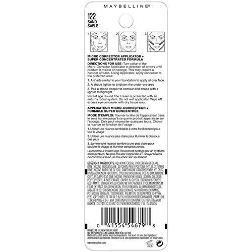 imageMaybelline Instant Age Rewind Eraser Dark Circles Treatment MultiUse Concealer 150 1 Count Packaging May Vary122