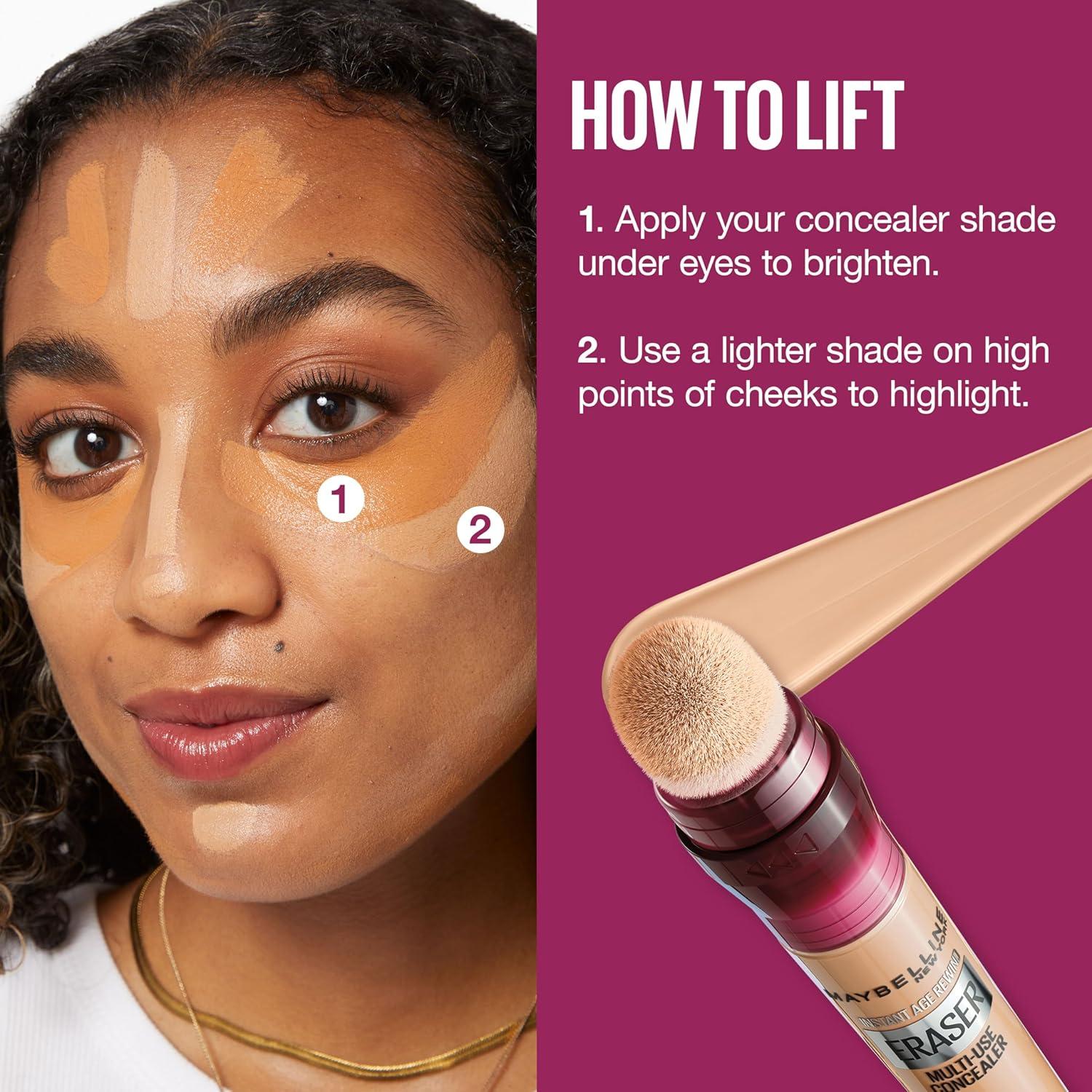 imageMaybelline Instant Age Rewind Eraser Dark Circles Treatment MultiUse Concealer 150 1 Count Packaging May Vary144