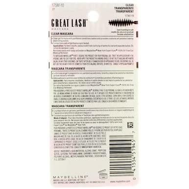 imageMaybelline New York Great Lash Mascara 110 ClearClear
