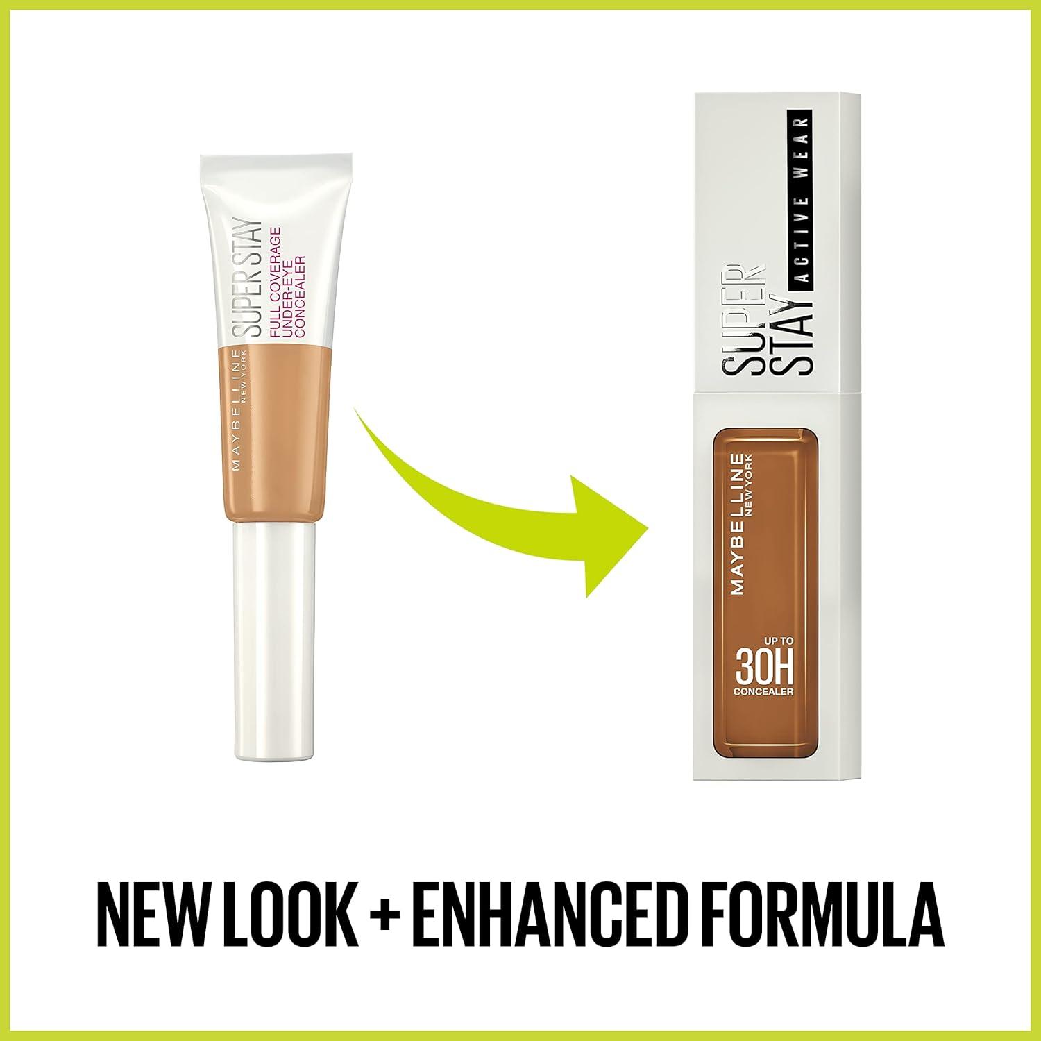 imageMaybelline Super Stay Liquid Concealer Makeup Full Coverage Concealer Up to 30 Hour Wear Transfer Resistant Natural Matte Finish Oilfree Available in 16 Shades 70 1 CountSS CONCEALER 57