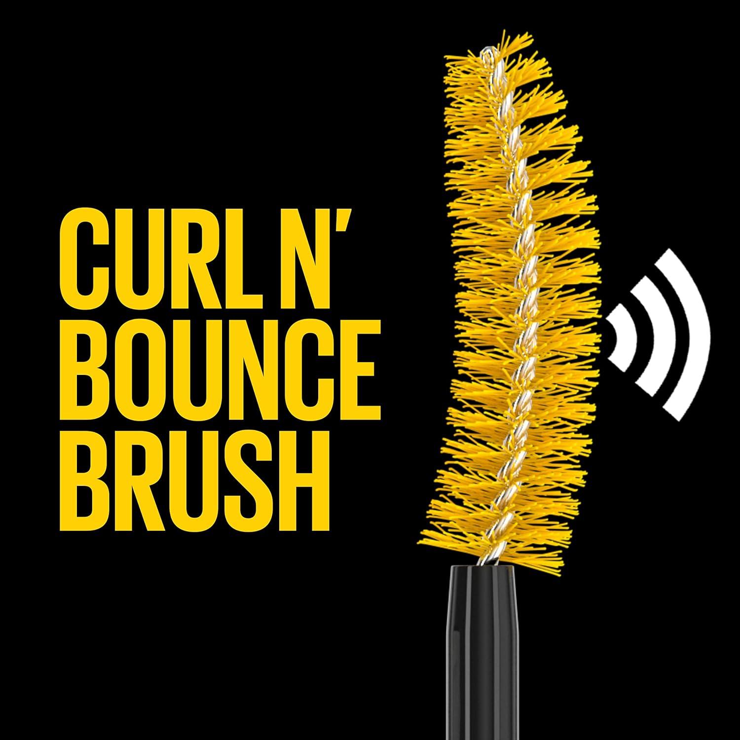 imageMaybelline Volum Express Colossal Curl Bounce Washable Curling Mascara Very Black 1 CountWATERPROOF BROWNISH BLACK