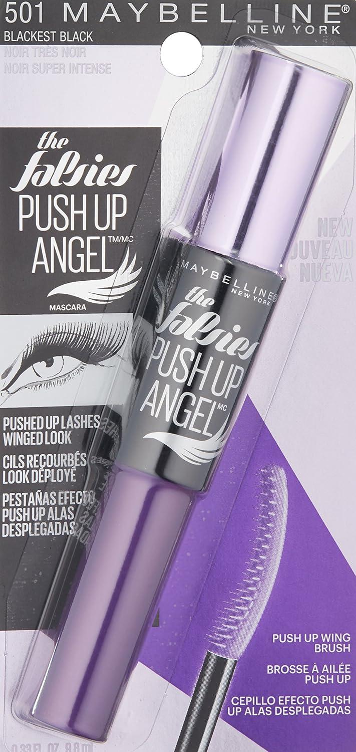 imageMaybelline Volum Express Falsies Push Up Angel Washable Mascara Blackest Black 1 CountBLACKEST BLACK