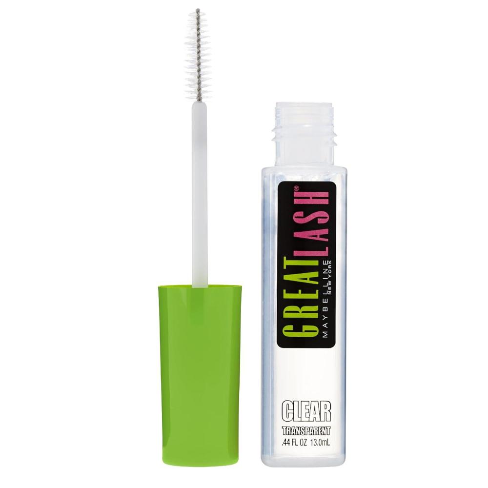 imageMaybelline Great Lash Washable Mascara Makeup Volumizing LashDoubling Formula That Conditions As It Thickens Blackest Black 1 CountClear