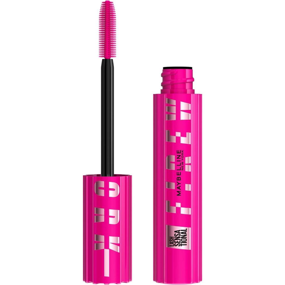 imageMaybelline Lash Sensational Firework Washable Mascara Lengthening amp Volumizing Mascara for up to 24HR wear Brownish Black 1 CountBrownish Black
