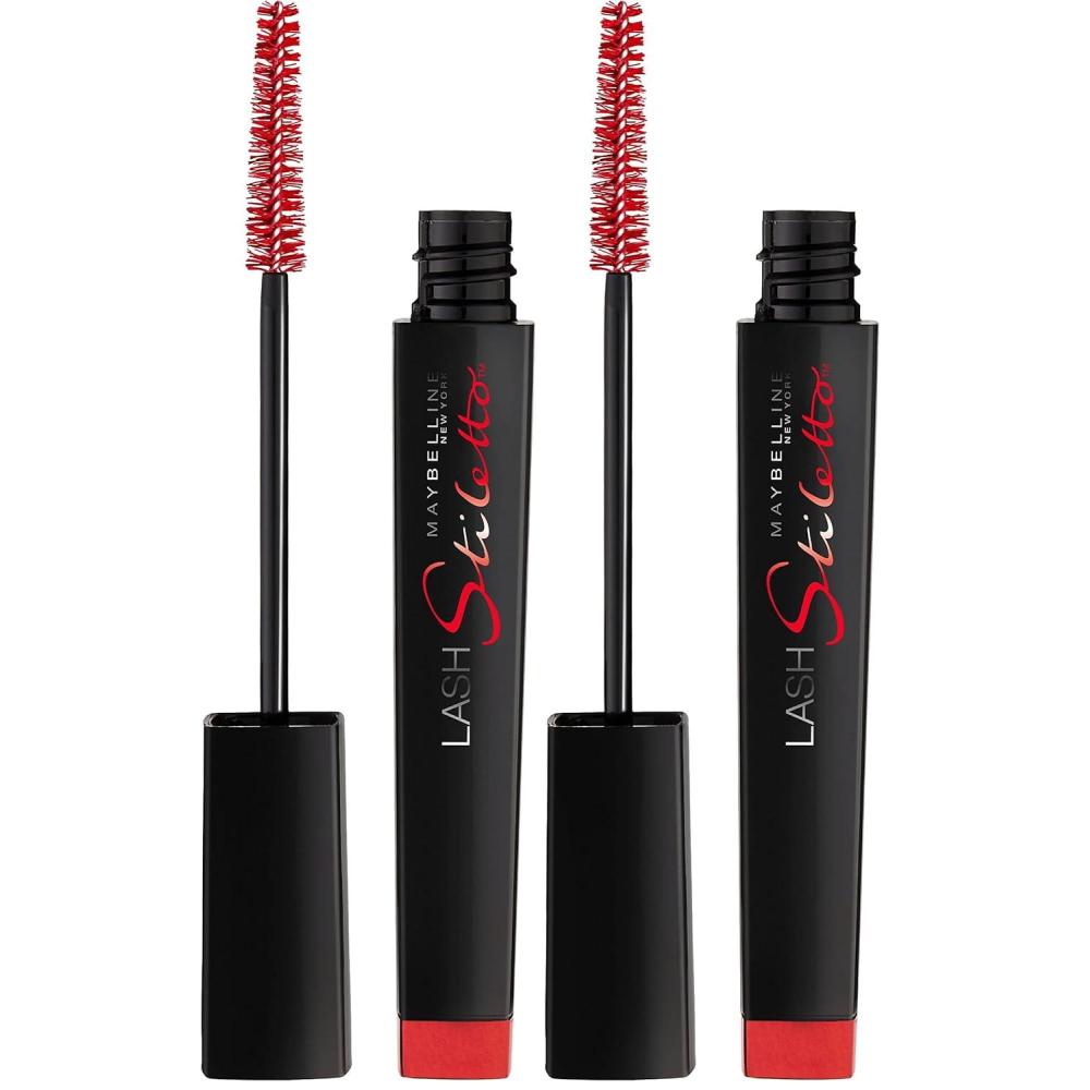 imageMaybelline Lash Stiletto Ultimate Length Washable Mascara Very Black 1 Count022 Fl Oz Pack of 2