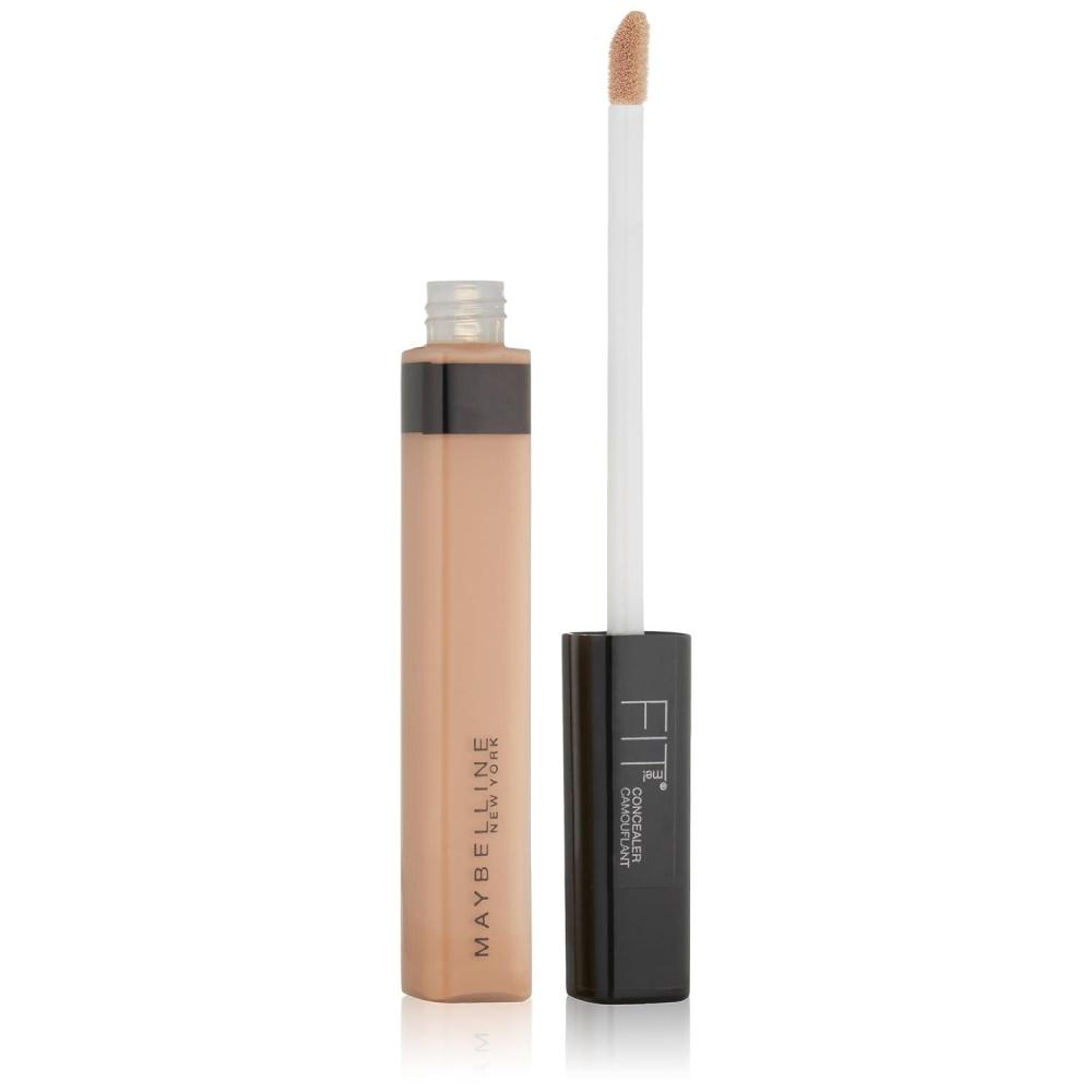 imageMaybelline New York Fit Me Liquid Concealer Makeup Natural Coverage Lightweight Conceals Covers OilFree Light 1 Count Packaging May VaryDeep