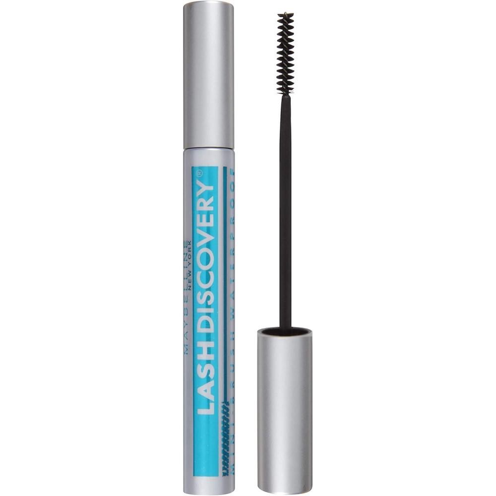imageMaybelline New York Lash Discovery MiniBrush Waterproof Mascara Very Black 016 fl ozVERY BLACK
