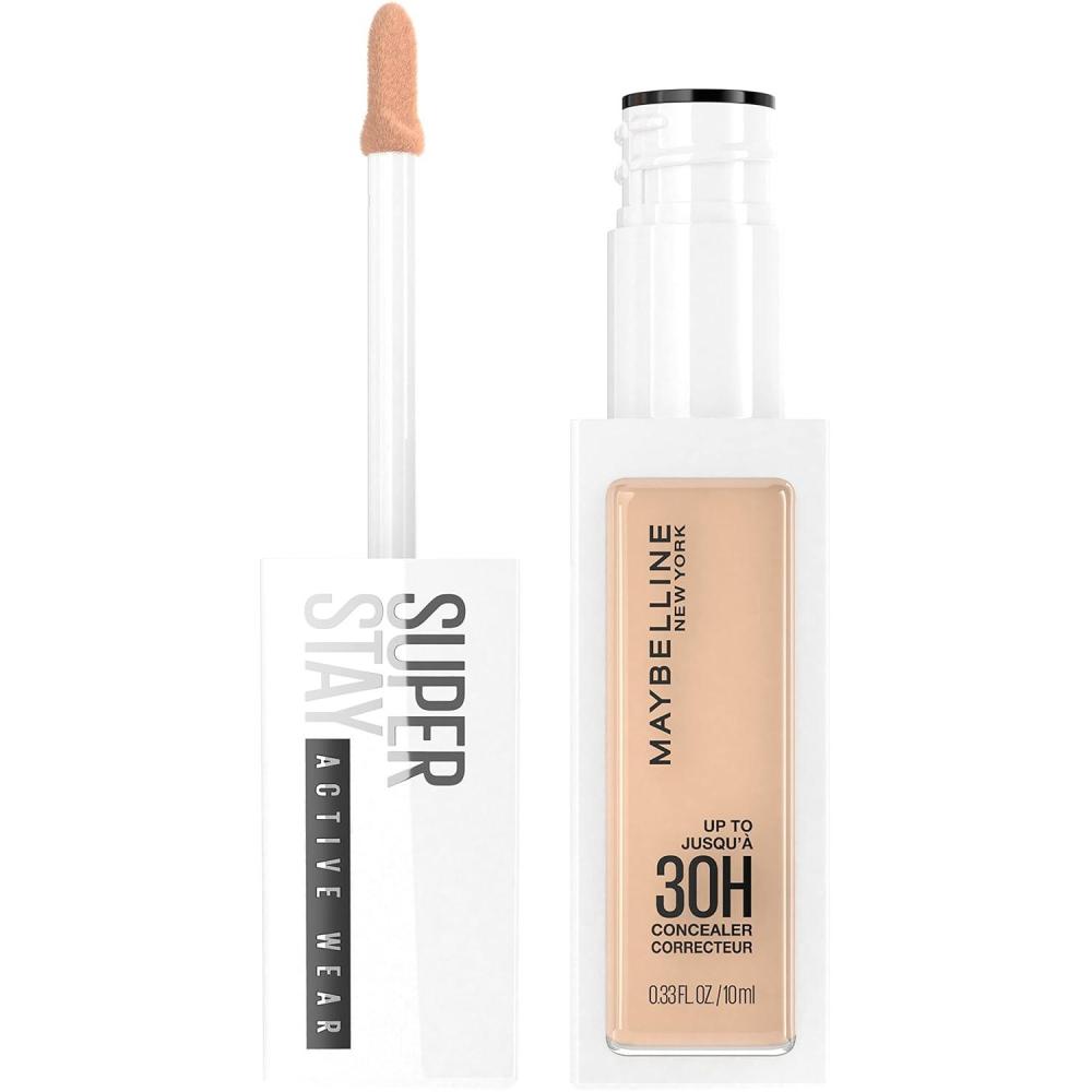 imageMaybelline Super Stay Liquid Concealer Makeup Full Coverage Concealer Up to 30 Hour Wear Transfer Resistant Natural Matte Finish Oilfree Available in 16 Shades 70 1 CountSS CONCEALER 20