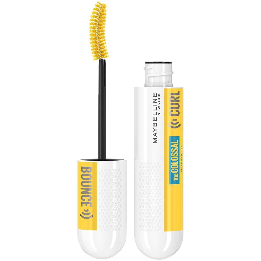 imageMaybelline Volum Express Colossal Curl Bounce Washable Curling Mascara Very Black 1 CountWATERPROOF BROWNISH BLACK