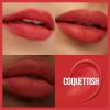 MAYBELLINE Super Stay Teddy Lip Tint, Long Lasting Matte Lipstick for Up To 12HR Wear, Endgame, 1 Count(COQUETTISH)