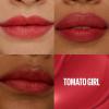 MAYBELLINE Super Stay Teddy Lip Tint, Long Lasting Matte Lipstick for Up To 12HR Wear, Endgame, 1 Count(TOMATO GIRL)