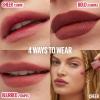 MAYBELLINE Super Stay Teddy Lip Tint, Long Lasting Matte Lipstick for Up To 12HR Wear, Endgame, 1 Count(VELVET CHOKER)