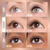 Maybelline Lash Sensational Body Washable Mascara, Volume and Length Formula for 24HR Lash Lift, Smudge and Clump-Resistant, Brownish Black(BLACKEST BLACK)
