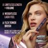 Maybelline Lash Sensational Sky High Washable Mascara, Volumizing, Lengthening, Defining, Curling, Multiplying, Buildable Mascara Make Up Formula, Blue Mist, 1 Count(BLACKEST BLACK)