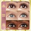 Maybelline The Colossal Bubble Washable Mascara, Buildable Mascara Volume and Length Formula for Bold, Separated Lashes, Blackest Black, 1 Count(Brownish Black)