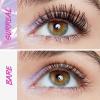 Maybelline The Falsies Surreal Extensions Washable Mascara, Volumizing, Lengthening Mascara Make Up, Blackest Black, 1 Count(BROWNISH BLACK)
