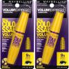 Maybelline Volum’ Express Colossal Washable Mascara Makeup, Classic Black Mascara, 1 Count(WASHABLE CLASSIC BLACK)