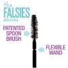 Maybelline Volum’ Express The Falsies Washable Fiber Mascara, Volumizing and Separating Make Up Formula, Brownish Black, 1 Count(BLACKEST BLACK)