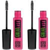 Maybelline Great Lash Washable Mascara Makeup, Volumizing Lash-Doubling Formula That Conditions As It Thickens, Blackest Black, 1 Count(Blackest Black)