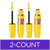 Maybelline Volum’ Express Colossal Washable Mascara Makeup, Classic Black Mascara, 1 Count(WASHABLE CLASSIC BLACK)