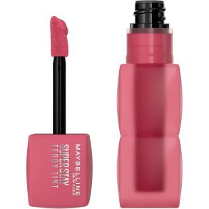MAYBELLINE Super Stay Teddy Lip Tint, Long Lasting Matte Lipstick for Up To 12HR Wear, Endgame, 1 Count(ENDGAME)