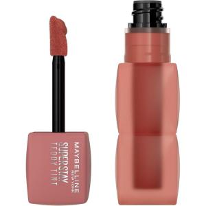 MAYBELLINE Super Stay Teddy Lip Tint, Long Lasting Matte Lipstick for Up To 12HR Wear, Endgame, 1 Count(KITTEN HEEL)