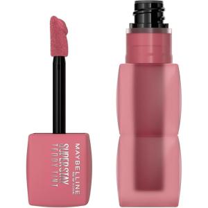 MAYBELLINE Super Stay Teddy Lip Tint, Long Lasting Matte Lipstick for Up To 12HR Wear, Endgame, 1 Count(KNEEHIGH)