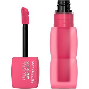 MAYBELLINE Super Stay Teddy Lip Tint, Long Lasting Matte Lipstick for Up To 12HR Wear, Endgame, 1 Count(PINKY PROMISE)