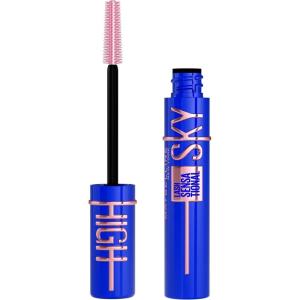 Maybelline Lash Sensational Sky High Washable Mascara, Volumizing, Lengthening, Defining, Curling, Multiplying, Buildable Mascara Make Up Formula, Blue Mist, 1 Count(BLUE MIST)