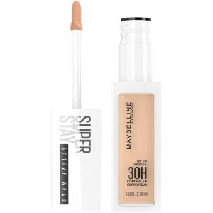 Maybelline Super Stay Liquid Concealer Makeup, Full Coverage Concealer, Up to 30 Hour Wear, Transfer Resistant, Natural Matte Finish, Oil-free, Available in 16 Shades, 70, 1 Count(SS CONCEALER 20)