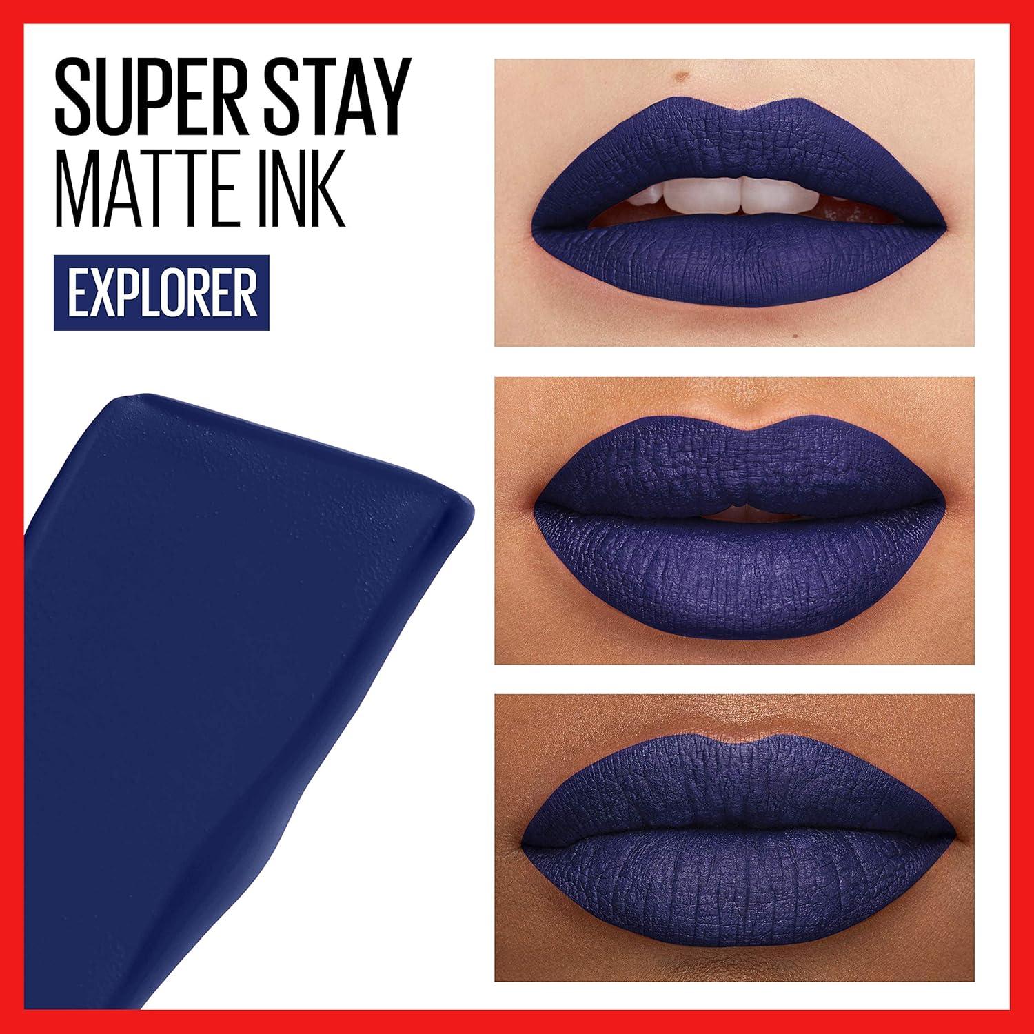 imageMAYBELLINE Super Stay Matte Ink Liquid Lipstick Makeup Long Lasting High Impact Color Up to 16H Wear Insider Midtone Yellow Brown105 EXPLORER