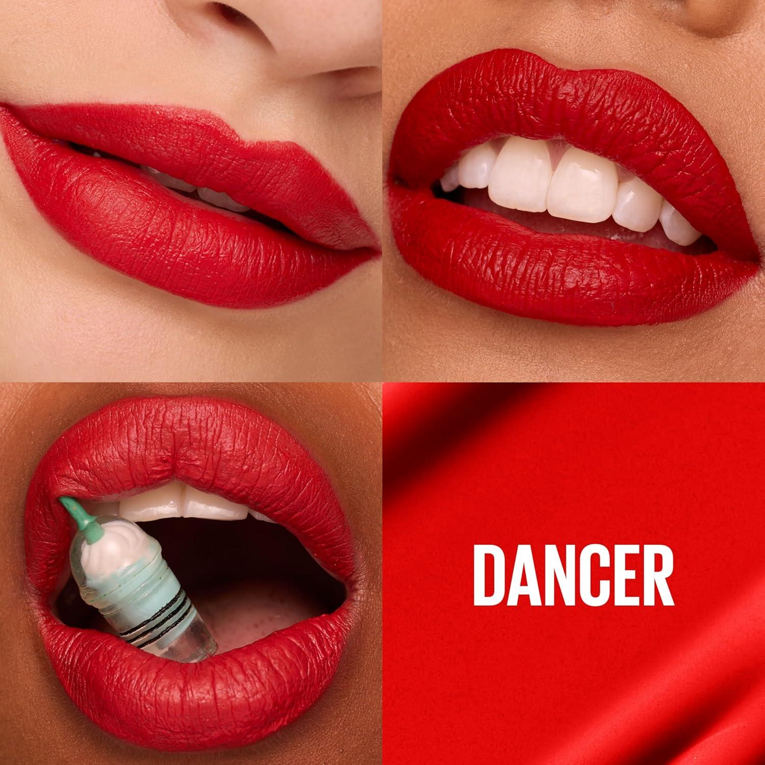 imageMAYBELLINE Super Stay Matte Ink Liquid Lipstick Makeup Long Lasting High Impact Color Up to 16H Wear Insider Midtone Yellow Brown118 DANCER