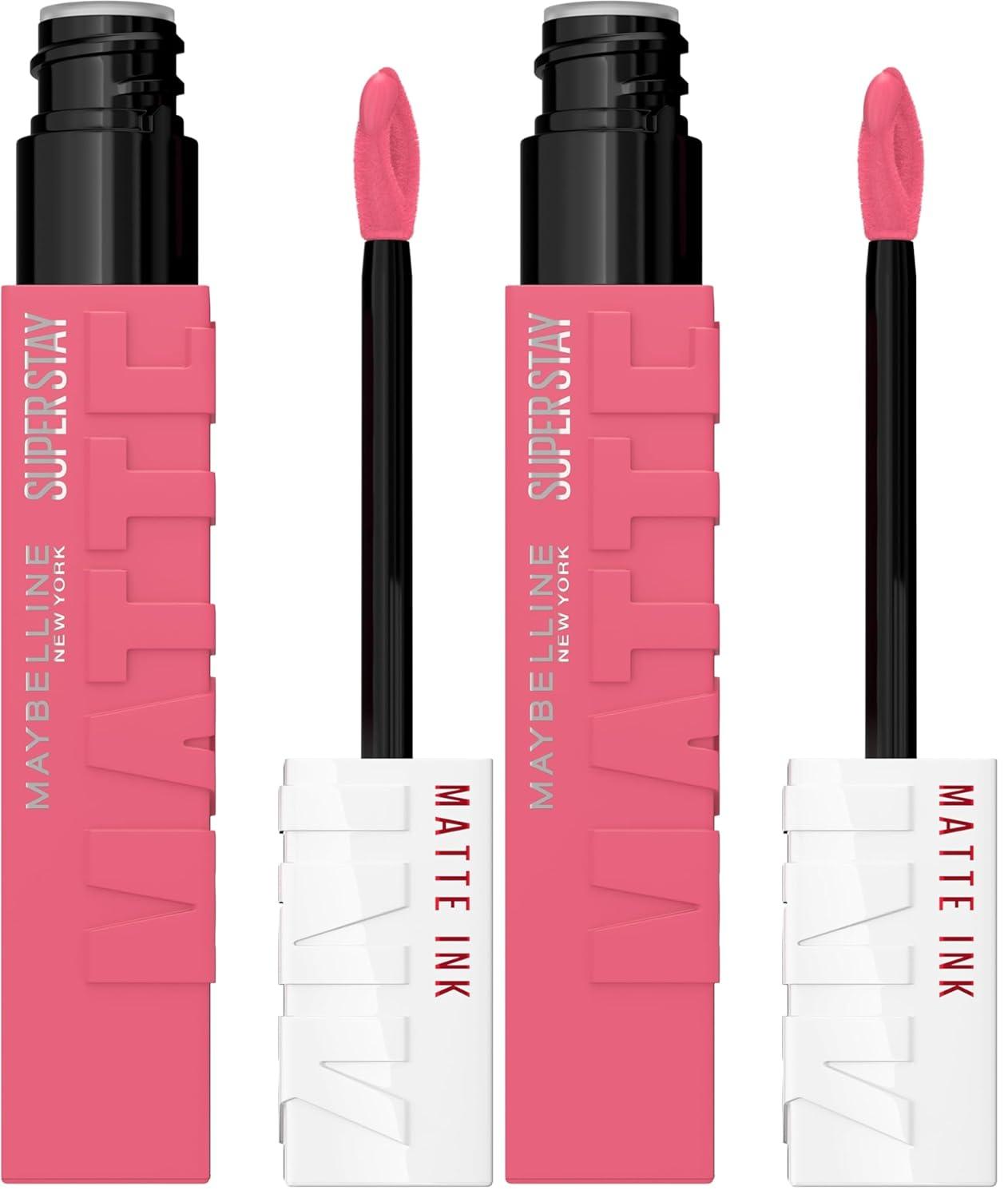 imageMAYBELLINE Super Stay Matte Ink Liquid Lipstick Makeup Long Lasting High Impact Color Up to 16H Wear Insider Midtone Yellow Brown125 INSPIRER