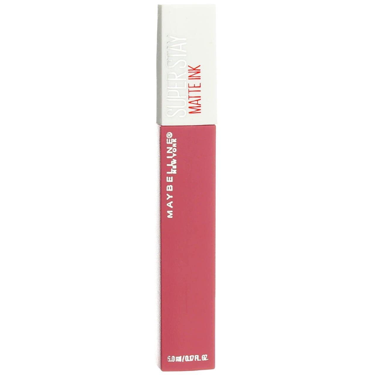 imageMAYBELLINE Super Stay Matte Ink Liquid Lipstick Makeup Long Lasting High Impact Color Up to 16H Wear Insider Midtone Yellow Brown15 LOVER