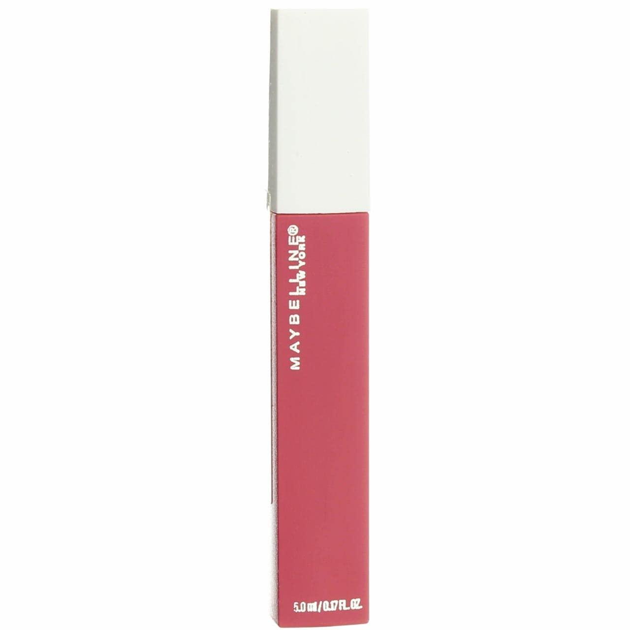 imageMAYBELLINE Super Stay Matte Ink Liquid Lipstick Makeup Long Lasting High Impact Color Up to 16H Wear Insider Midtone Yellow Brown15 LOVER