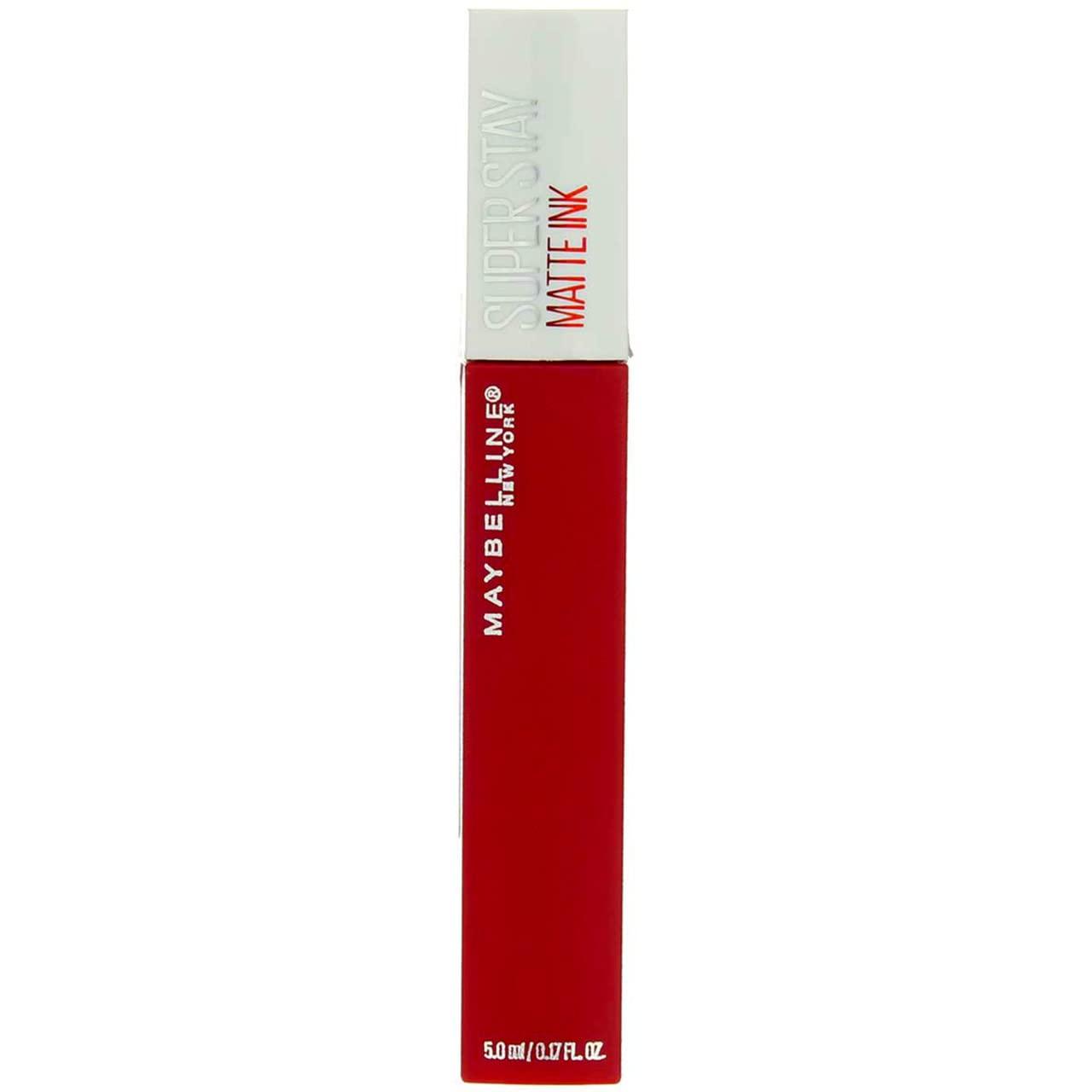 imageMAYBELLINE Super Stay Matte Ink Liquid Lipstick Makeup Long Lasting High Impact Color Up to 16H Wear Insider Midtone Yellow Brown20 PIONEER