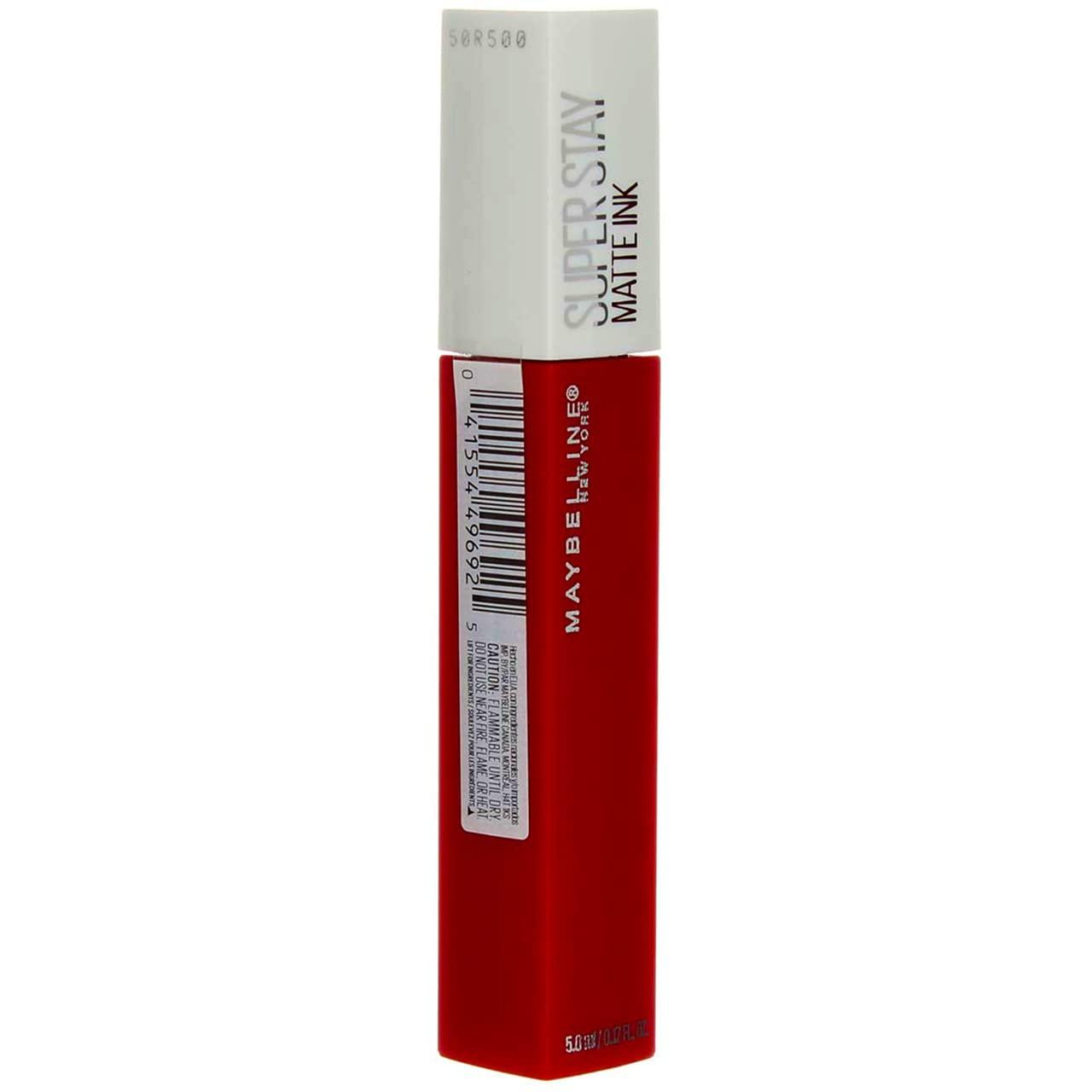 imageMAYBELLINE Super Stay Matte Ink Liquid Lipstick Makeup Long Lasting High Impact Color Up to 16H Wear Insider Midtone Yellow Brown20 PIONEER