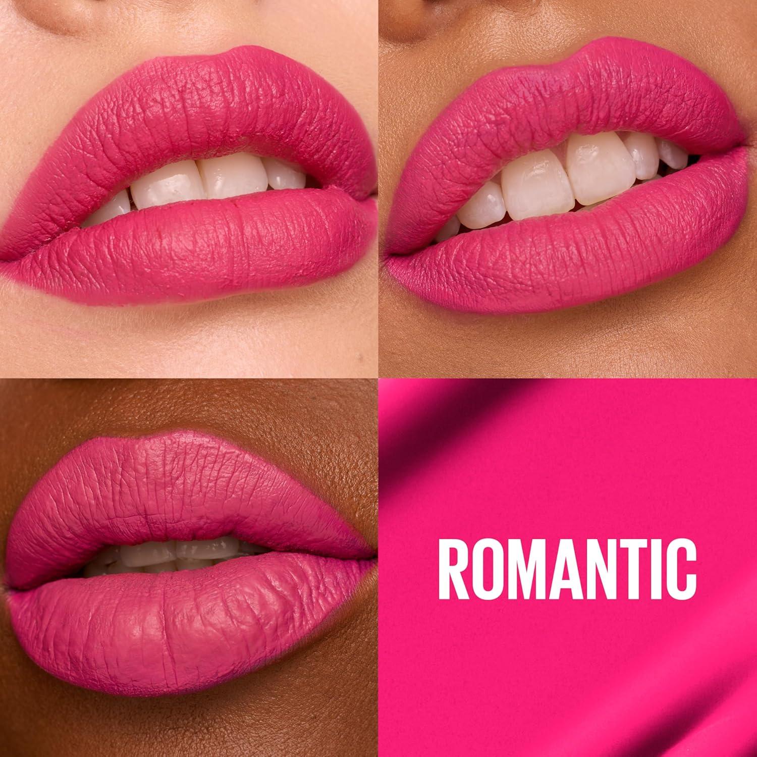 imageMAYBELLINE Super Stay Matte Ink Liquid Lipstick Makeup Long Lasting High Impact Color Up to 16H Wear Insider Midtone Yellow Brown30 ROMANTIC