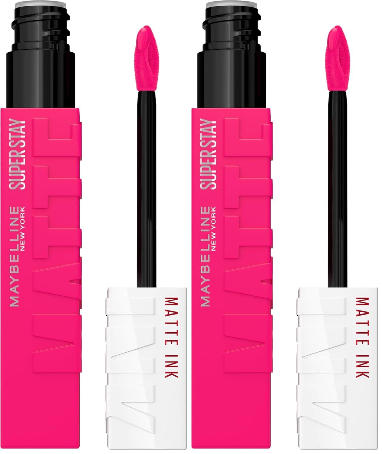 imageMAYBELLINE Super Stay Matte Ink Liquid Lipstick Makeup Long Lasting High Impact Color Up to 16H Wear Insider Midtone Yellow Brown30 ROMANTIC