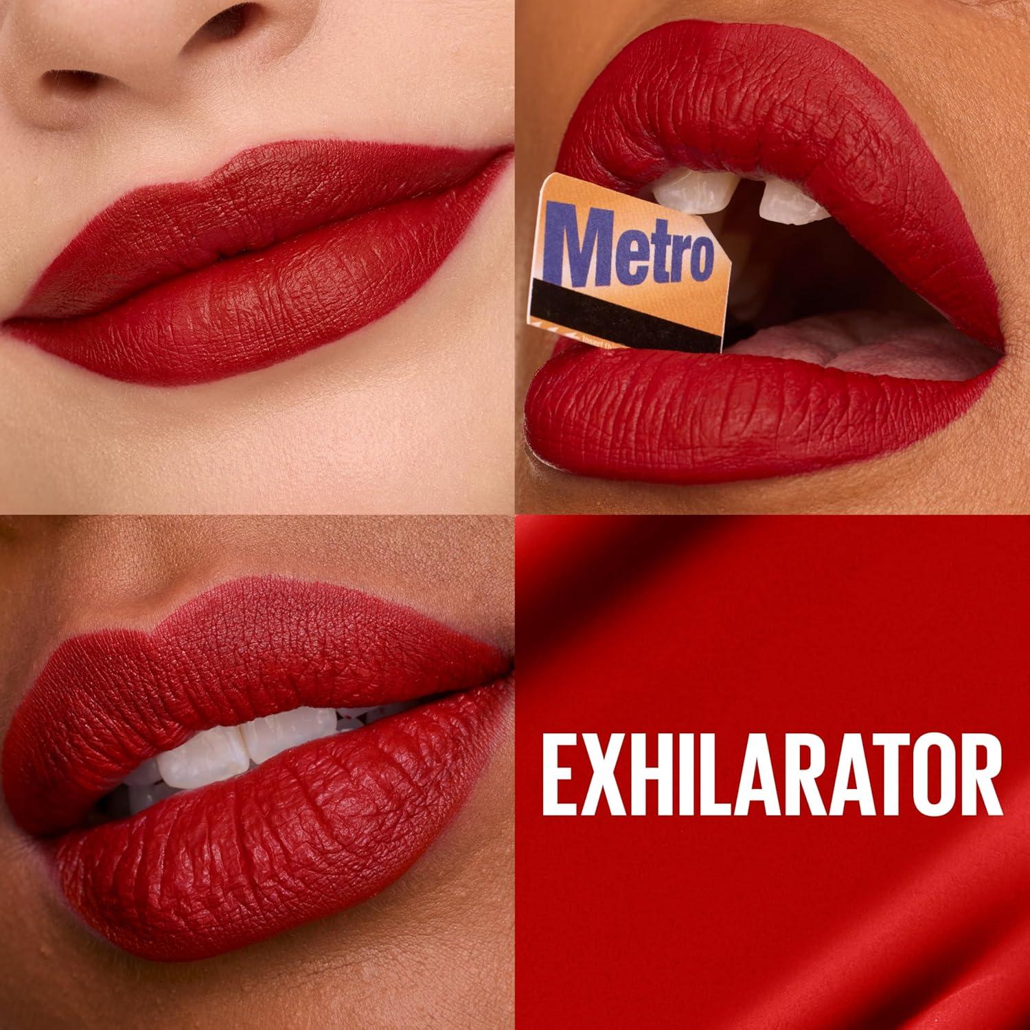 imageMAYBELLINE Super Stay Matte Ink Liquid Lipstick Makeup Long Lasting High Impact Color Up to 16H Wear Insider Midtone Yellow Brown340 EXHILARATOR