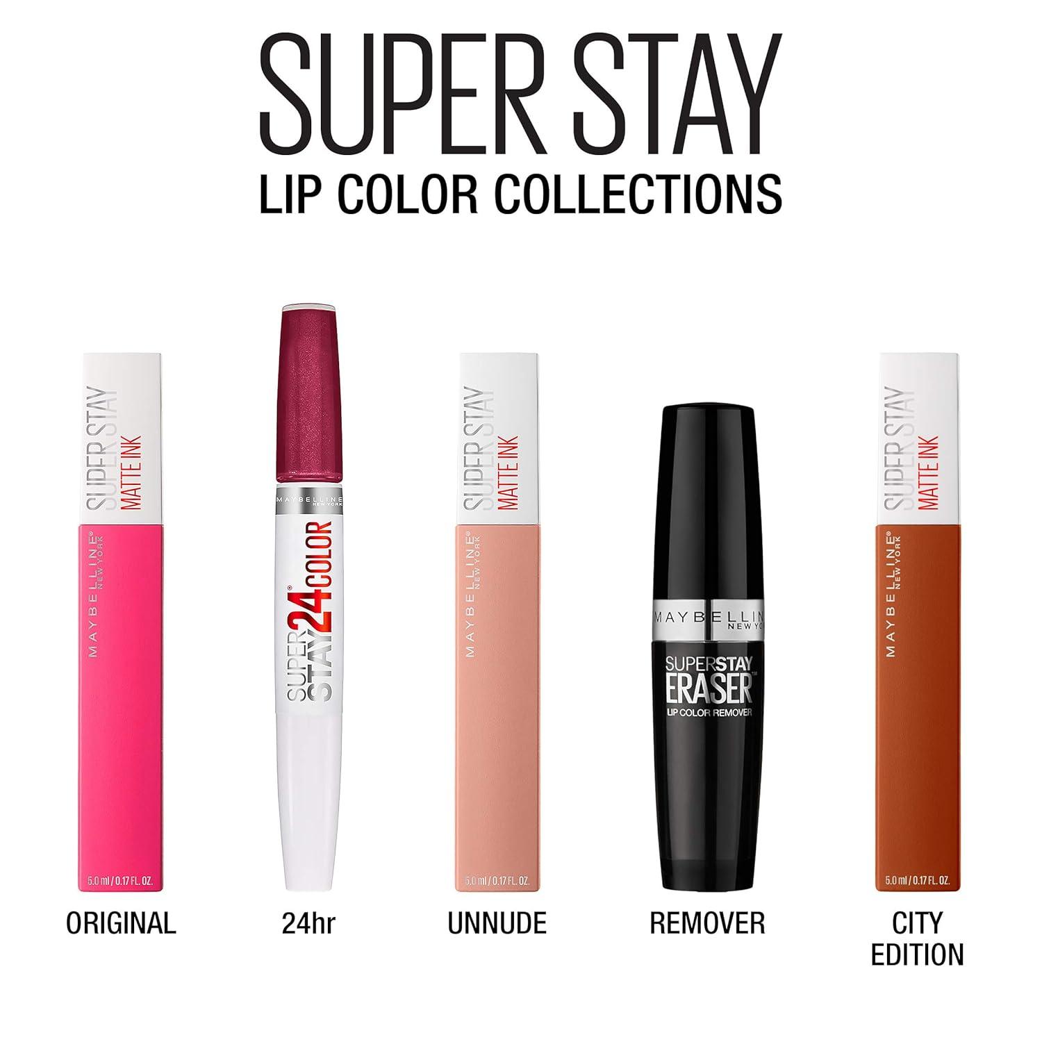imageMAYBELLINE Super Stay Matte Ink Liquid Lipstick Makeup Long Lasting High Impact Color Up to 16H Wear Insider Midtone Yellow Brown40 BELIEVER