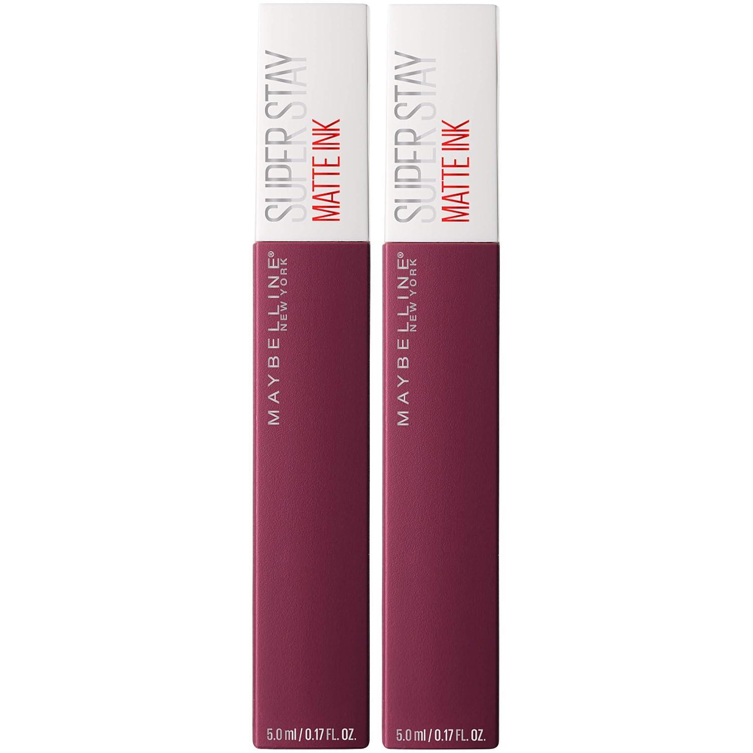 imageMAYBELLINE Super Stay Matte Ink Liquid Lipstick Makeup Long Lasting High Impact Color Up to 16H Wear Insider Midtone Yellow Brown40 BELIEVER