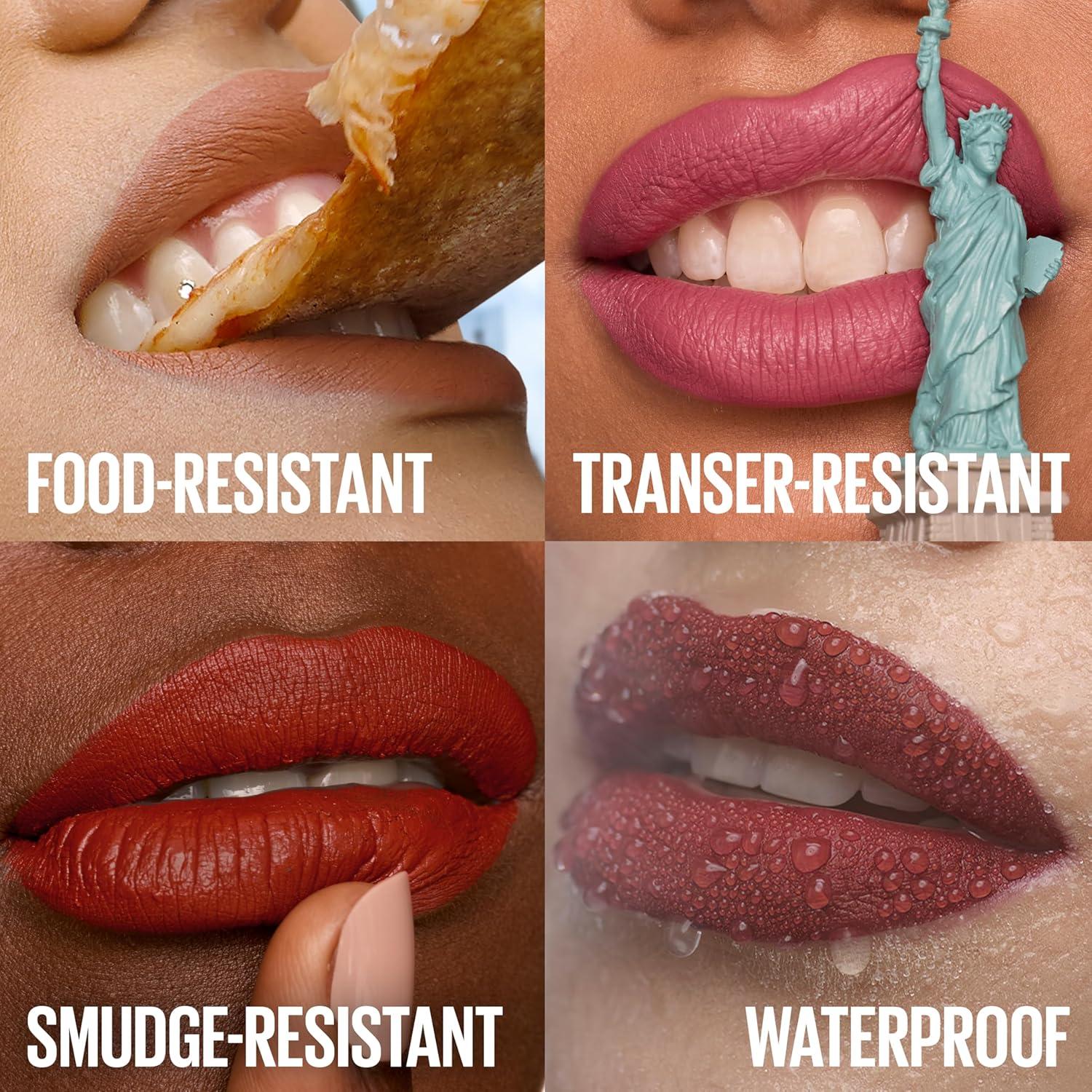 imageMAYBELLINE Super Stay Matte Ink Liquid Lipstick Makeup Long Lasting High Impact Color Up to 16H Wear Insider Midtone Yellow Brown40 BELIEVER